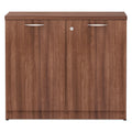 Alera Valencia Series Storage Cabinet, 34.3w x 22.88d x 29.5h, Modern Walnut
