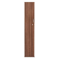 Alera Valencia Series Wardrobe, 11.88w x 23.88d x 65h, Modern Walnut