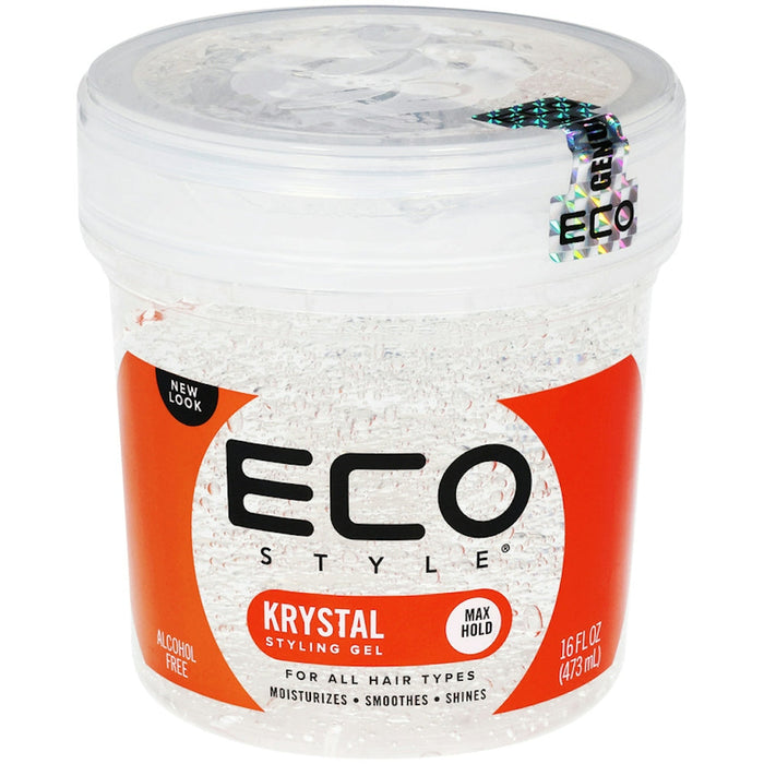 Eco Style Styling Gel, Krystal, Max Hold 16 Fl Oz by Pasteur Pharmacy