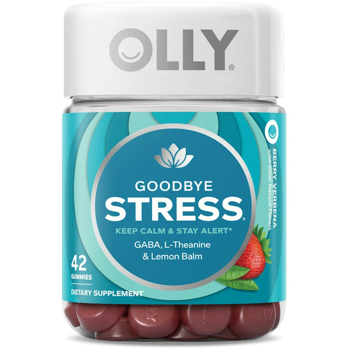 Olly Berry Verbena Goodbye Stress 42 Gummies by Pasteur Pharmacy