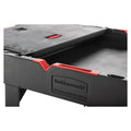 Rubbermaid Heavy Duty Adaptable Utility Cart, Plastic, 2 Shelves, 500 lb Capacity, 25.2" x 51.5" x 36", Black