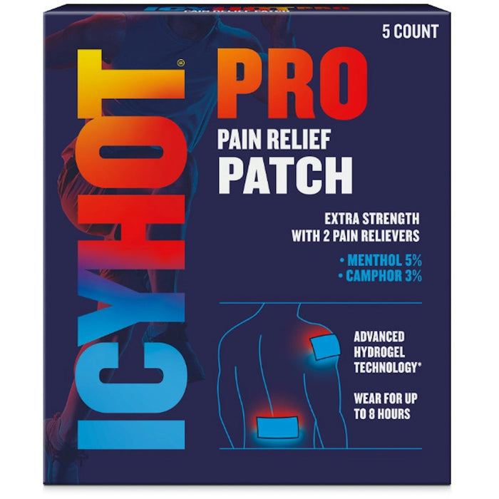Icy Hot Pro Pain Relief, Extra Strength, Patch by Pasteur Pharmacy