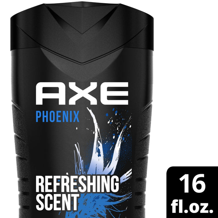 Axe Phoenix Body Wash Crushed Mint & Rosemary Scent - 16 Fl Oz by Pasteur Pharmacy