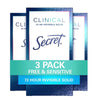 Secret Clinical Strength Invisible Solid Antiperspirant And Deodorant For Women  1.6oz