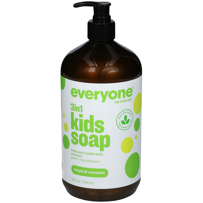 Everyone EO Products Soap For Kids - Tropical Coconut Twist by Pasteur Pharmacy
