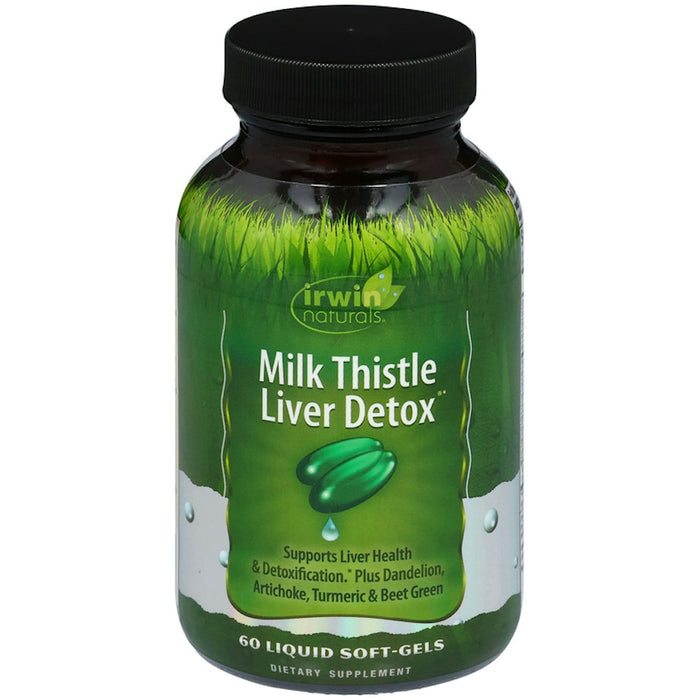 Irwin Naturals® Liver Detox & Blood Purifier – Liquid Soft-Gels by Pasteur Pharmacy