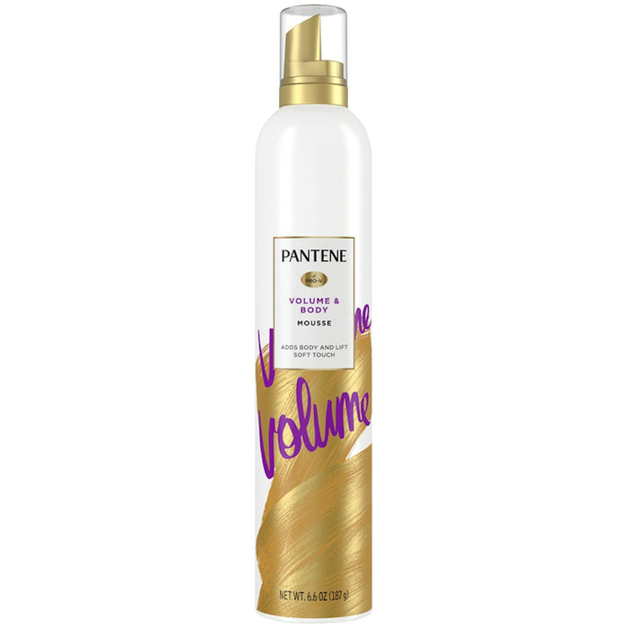Pantene Pro-V Volume Body Boosting Mousse To Boost Fine Flat Hair Maximum Fullness - 6.6oz by Pasteur Pharmacy