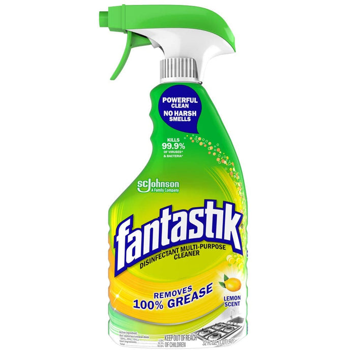 Fantastik Disinfectant Multi Purpose Cleaner, Lemon Scent 32 Fl Oz by Pasteur Pharmacy