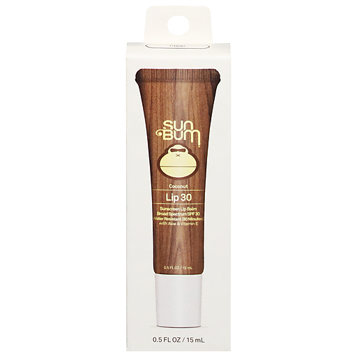 Sun Bum® Lip Balm Sunscreen SPF 30 – Coconut (0.15 oz) by Pasteur Pharmacy