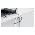 Kensington MicroSaver 2.0 Keyed Laptop Lock, 6 ft Steel Cable, Silver, 2 Keys