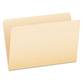 Pendaflex Manila File Folders, Straight Tabs, Legal Size, 0.75" Expansion, Manila, 100/Box