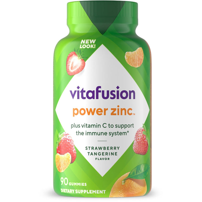 Vitafusion™ Power Zinc™ Gummy Vitamins – Strawberry Tangerine Flavor by Pasteur Pharmacy