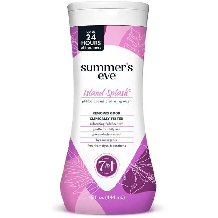 Summer's Eve 5 In 1 For Sensitive Skin Island Splash Cleansing Wash 15 Oz by Pasteur Pharmacy