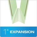 Pendaflex Heavy-Duty Pressboard Folders w/ Embossed Fasteners, Letter Size, Green, 25/Box