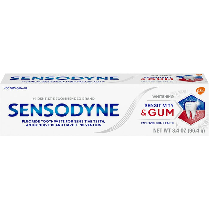 Sensodyne Sensitivity & Gum Teeth Whitening Sensitive Toothpaste by Pasteur Pharmacy