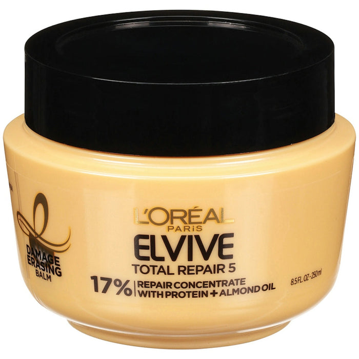 L'Oreal Paris Elvive Total Hair Repair 5 Damage Erasing Balm 8.5 Fl Oz by Pasteur Pharmacy