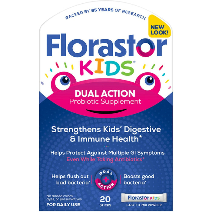 Florastor Kids Daily Probiotic Supplement Packets, 250 Mg by Pasteur Pharmacy