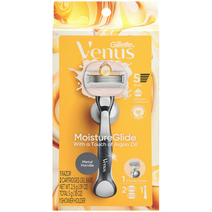 Gillette Venus - Moisture Glide 2Up With Argan Oil Razor by Pasteur Pharmacy