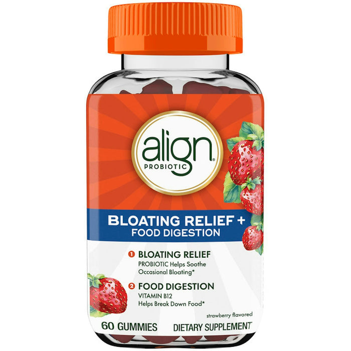 Align® Probiotic: Bloating Relief + Food Digestion (60 Gummies) by Pasteur Pharmacy