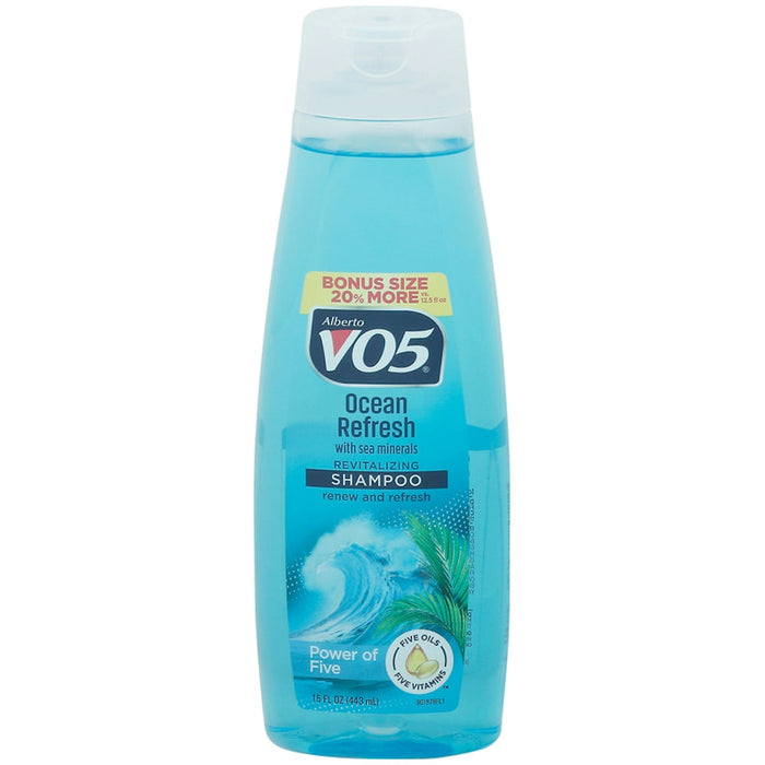 Alberto VO5 Revitalizing Shampoo – Ocean Refresh (Bonus Size) by Pasteur Pharmacy