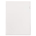 Pendaflex Poly Color Transparent File Jackets, Letter Size, Clear, 50/Box