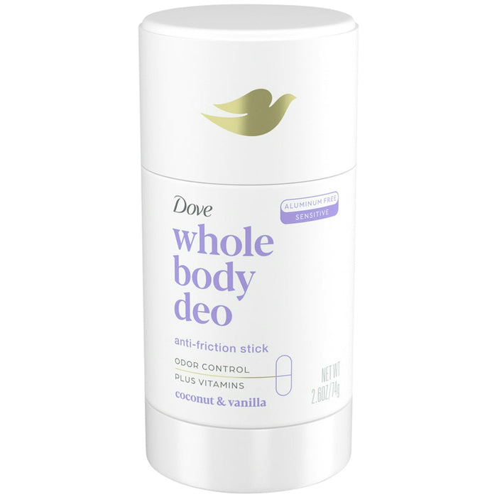 Dove Beauty Coconut & Vanilla Whole Body Deodorant Stick - 2.6oz by Pasteur Pharmacy