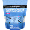 Neutrogena Makeup Remover Wipes, Individually Wrapped Daily Face Wipes For Waterproof Makeup, Travel & On-the-Go Singles