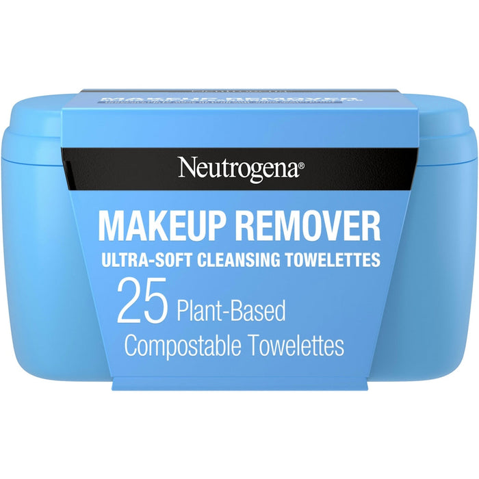 Neutrogena Makeup Remover Cleansing Towelettes & Face Wipes - 25ct by Pasteur Pharmacy
