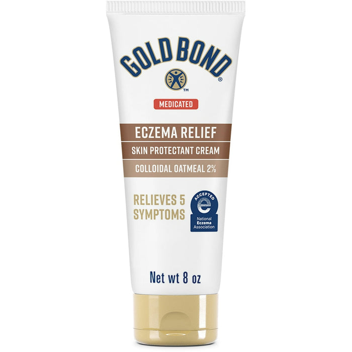 Gold Bond Eczema Relief Skin Protectant Cream, 2% Colloidal Oatmeal, 8 oz by Pasteur Pharmacy