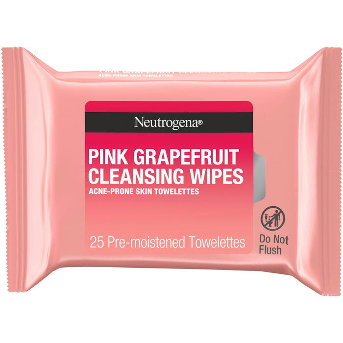Neutrogena Oil-Free Acne Cleansing Face Wipes With Pink Grapefruit by Pasteur Pharmacy