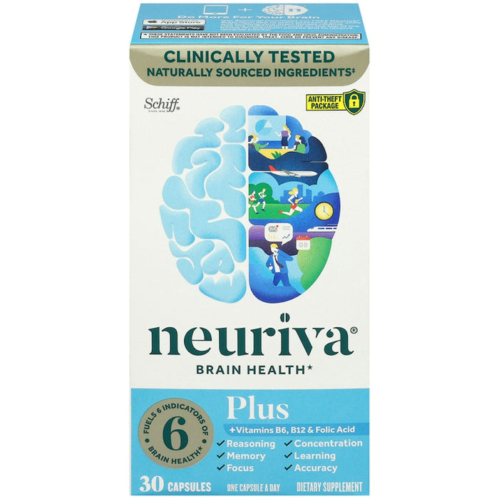 Neuriva Plus Brain Performance Supplement 30 Capsules by Pasteur Pharmacy