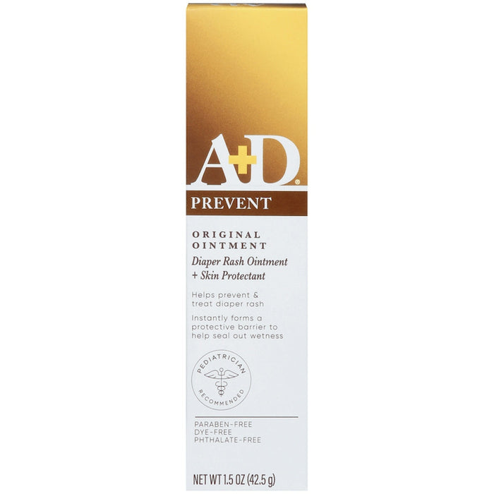 A+D Original Diaper Rash Ointment & Skin Protectant, Baby Skin Care, 1.5 oz by Pasteur Pharmacy