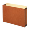 Pendaflex File Cabinet Pockets, 3.5" Expansion, Legal Size, Redrope, 10/Box