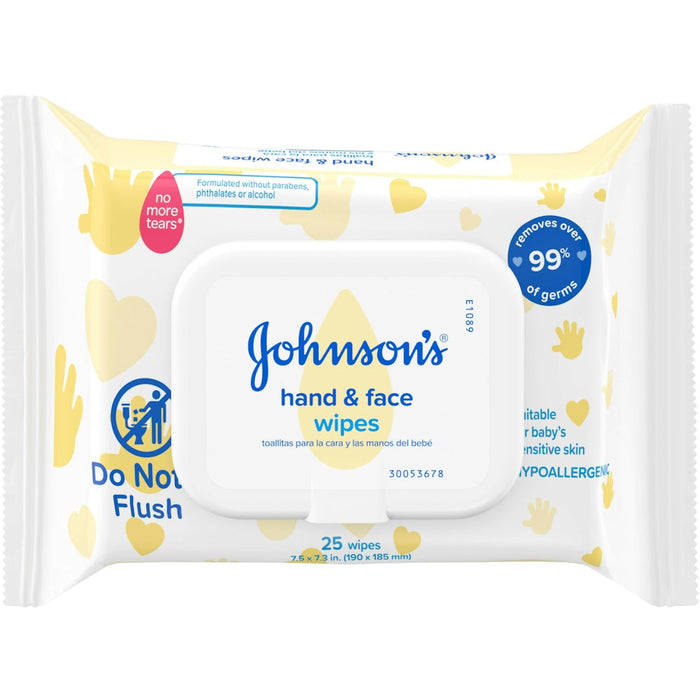 Johnson's Baby Disposable Hand & Face Cleansing Wipes by Pasteur Pharmacy