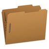 Pendaflex Kraft Fastener Folders, 2/5-Cut Tabs: Right of Center, 2 Fasteners, Letter Size, Kraft Exterior, 50/Box