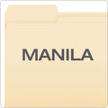 Pendaflex Manila Fastener Folders, Straight Tab, 1 Fastener, Letter Size, Manila Exterior, 50/Box