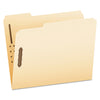 Pendaflex Manila Fastener Folders, 1/3-Cut Tabs: Assorted, 2 Fasteners, Letter Size, Manila Exterior, 50/Box