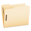 Pendaflex Manila Fastener Folders, 1/3-Cut Tabs: Assorted, 2 Fasteners, Letter Size, Manila Exterior, 50/Box