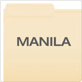 Pendaflex Manila Fastener Folders, 1/3-Cut Tabs: Assorted, 1 Fastener, Legal Size, Manila Exterior, 50/Box