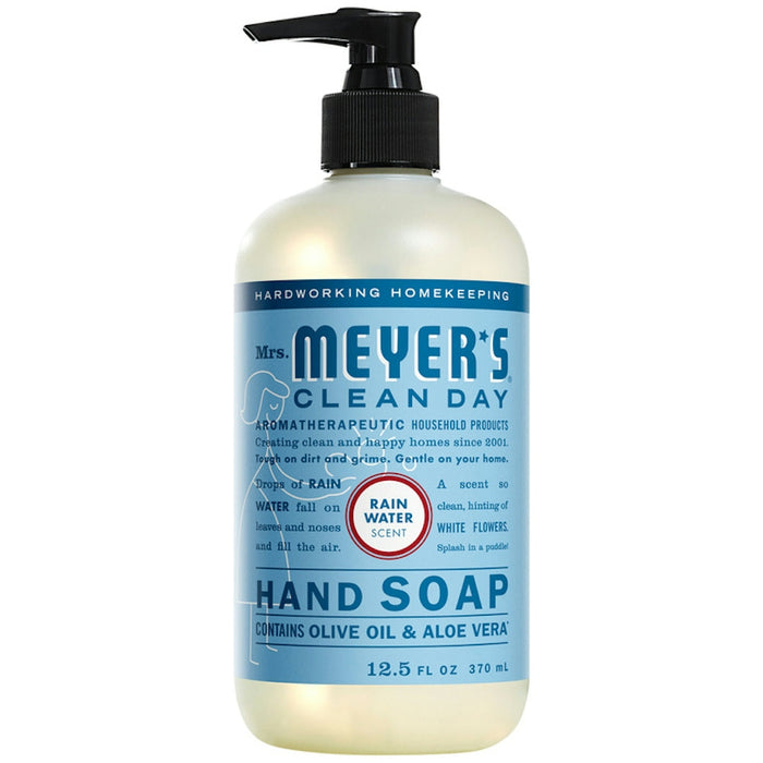 Mrs. Meyer's Clean Day Liquid Hand Soap, Rain Water Scent - 12.5 Fl Oz by Pasteur Pharmacy