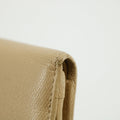 Chanel Beige CC Leather Compact Trifold Wallet #3140 by Bolt Boutique