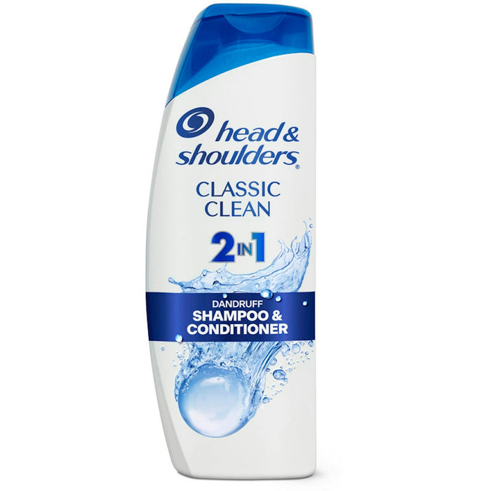 Head & Shoulders Classic Clean 2 In 1 Dandruff Shampoo Conditioner 12.5 Fl Oz by Pasteur Pharmacy
