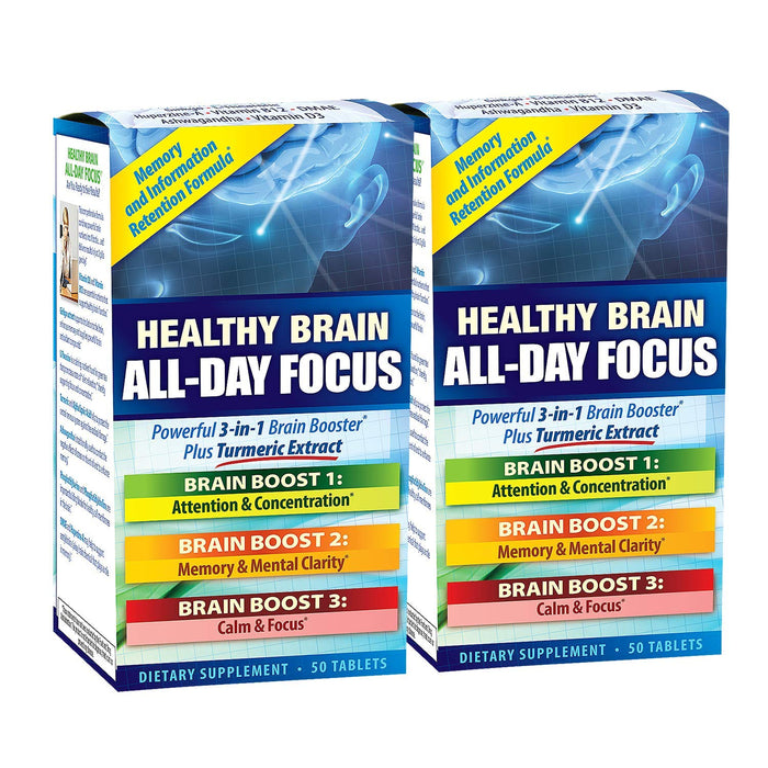 Applied Nutrition® Healthy Brain All-Day Focus – Dietary Supplement by Pasteur Pharmacy