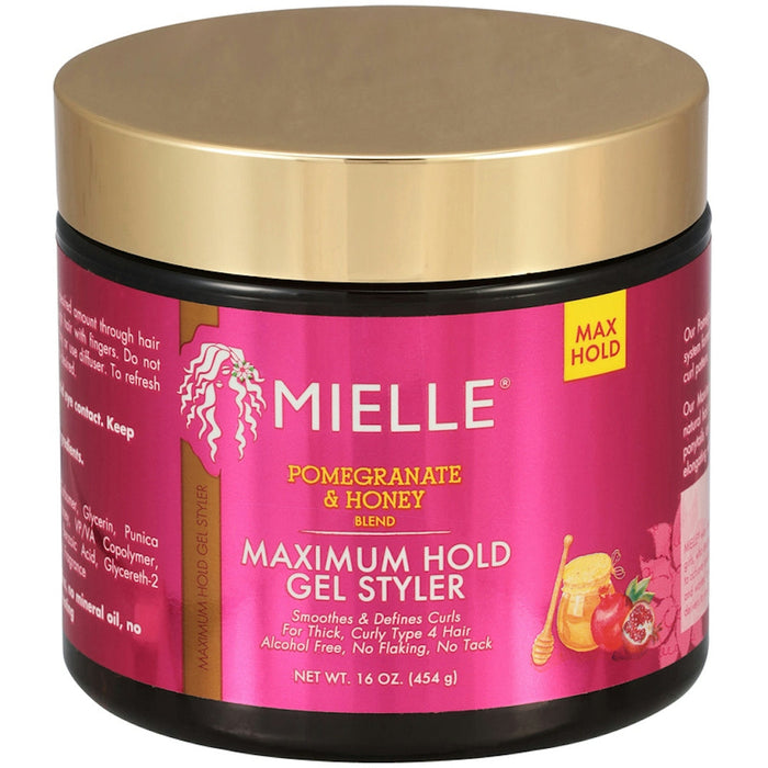 Mielle Organics Pomegranate & Honey Maximum Hold Gel Styler 16Oz by Pasteur Pharmacy