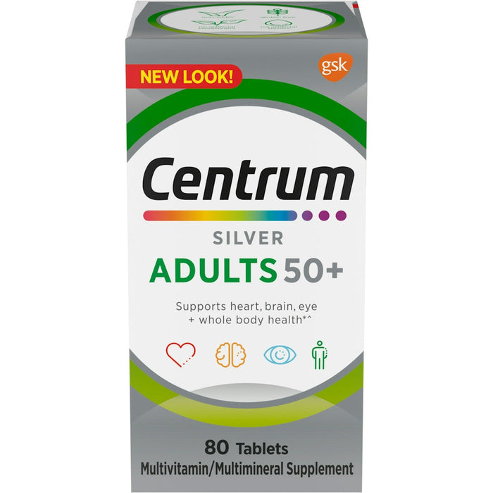 Centrum Silver Multivitamin/Multimineral Supplement, Adults 50+, Tablets by Pasteur Pharmacy