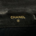Chanel Coco Mark CC Lambskin Compact Wallet Black #3141 by Bolt Boutique