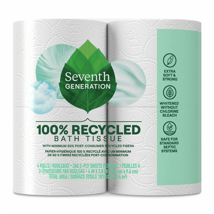 Seventh Generation Bath Tissue, Extra Soft & Strong, 2 Ply by Pasteur Pharmacy