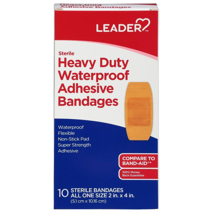 Leader Sterile Heavy Duty Waterproof Adhesive Bandages by Pasteur Pharmacy
