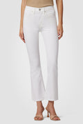 Hudson Jeans Barbara High-Rise Bootcut Crop Jean - White - 27 by Vanessa Jane