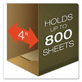 Pendaflex Extra Capacity Reinforced Hanging File Folders with Box Bottom, 4" Capacity, Letter Size, 1/5-Cut Tabs, Green, 25/Box